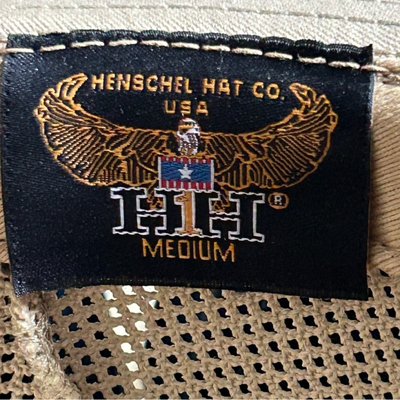Henschel Hat Co. Khaki Safari Hat Size Medium - Picture 3 of 7